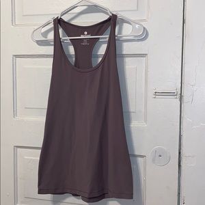 Dusty Rose razor back tank top